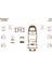 Marscockpitdesign Mitsubishi Carisma Alüminyum Kaplama 1995-1999 19 Parça 1