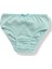%100 Pamuklu Kız Çocuk Ribana Slip Külot İç Çamaşır 6lı Set 2