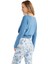 Kadın Sweatshirt 51629 - Mavi 2