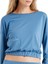 Kadın Sweatshirt 51629 - Mavi 4