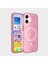 Apple iPhone 16 Plus Uyumlu Kılıf Wireless Şarj Destekli Parlak Simli Saydam Star Kapak 1