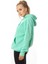 Kadın Kapüşonlu Rahat Kesim Kanguru Cepli Oversize Sweatshirt 2