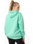 Kadın Kapüşonlu Rahat Kesim Kanguru Cepli Oversize Sweatshirt 3