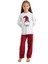 Kız Çocuk Pijama Takımı 51635 - Beyaz 1