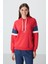 Fiesta Kompakt Pamuklu Kalın Pürüzsüz Dokulu Kapüşonlu Oversize Fit Kadın Sweatshirt - 97290 1