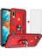 Huawei Y6 2019 Kılıf Armor Tank Holder Hard Shockproof + Ekran Koruyucu 1