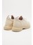 Kadın Airflow Deri Sneakers Bej 2216603Y 3