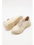 Kadın Airflow Deri Sneakers Bej 2216603Y 5