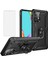 Samsung Galaxy A13 4g Kılıf Armor Tank Holder Hard Shockproof + Ekran Koruyucu 1