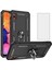 Samsung Galaxy A10 Kılıf Armor Tank Holder Hard Shockproof + Ekran Koruyucu 1