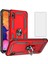 Samsung Galaxy M10 Kılıf Armor Tank Holder Hard Shockproof + Ekran Koruyucu 1