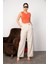 Kadın Turuncu Kolsuz Bodysuit 1