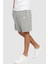 Sportswear Club Jersey Cotton Shorts Pamuklu Ince Yazlık Şort Gri Melanj 3