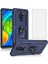 Xiaomi Redmi Note 9 Kılıf Armor Tank Holder Hard Shockproof + Ekran Koruyucu 1