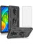Xiaomi Redmi Note 9 Kılıf Armor Tank Holder Hard Shockproof + Ekran Koruyucu 1