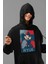 Ryuk Anime Karakter Baskılı Unisex Oversize Hoodie 3