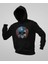Avengers Kaptan Amerika Baskılı Unisex Oversize Hoodie 3