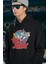 Tom And Jerry Baskılı Unisex Oversize Çizgi Film Hoodie 2