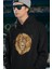 Tasarım Lion Baskılı Unisex Oversize Aslan Hoodie 1