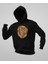 Tasarım Lion Baskılı Unisex Oversize Aslan Hoodie 3
