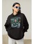 2026 Doctor Doomsday Baskılı Unisex Oversize Marvel Hoodie 2