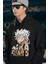 Monkey D. Luffy Nika Gear 5 Baskılı Unisex Oversize Anime Hoodie 2