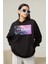 Sage Baskılı Unisex Oversize Vaalorant Hoodie 3