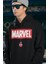 Tasarım Marvel Baskılı Unisex Oversize Hoodie 2