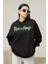 Rick And Morty Yazılı Unisex Oversize Hoodie 2