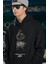 Tasarım Muhammed Ali Baskılı Unisex Oversize Efsane Boksör Hoodie 1