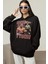 Iron Mike Tyson Baskılı Unisex Oversize Efsane Boksör Hoodie 2