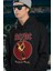 Ac Dc Back In Black Baskılı Unisex Oversize Rock Metal Hoodie 1
