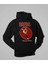 Ac Dc Back In Black Baskılı Unisex Oversize Rock Metal Hoodie 3