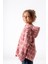 Mini Kids – Ethnic Kapşonlu Kırmızı/beyaz Renk, %100 Pamuk Triko, Düğmeli Çocuk Ceket 2