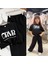 Kız Çocuk Siyah Eşofman Takımı 2