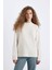 Oversize Geniş Kalıp Yarım Balıkçı Yaka Uzun Triko Kazak R6044AZ24WN 1