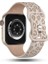 Apple Watch 10 42mm - 38/40/41mm Kordon Leopar Desen Yumuşak Silikon Kordon 2/3/4/5/6/se/7/8/9 3