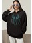Örümcek Adam Logo Baskılı Unisex Oversize Hoodie 3