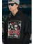 Ac Dc Highway To Hell Baskılı Unisex Oversize Rock Metal Hoodie 2