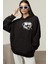 Minimalist Köpek Baskılı Unisex Oversize Dog Hoodie 3