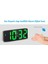 Yeşil LED Dijital Masa Saati Termometre Alarm Takvimli 4