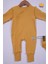 Babyhola 45CM Prematüre Serisi Pamuk Dıştan Dikişli Boydan Çıtçıtlı Tulum Bere Önlük Takım 22432 2