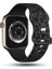 Apple Watch 42/44/45/46/49mm Kordon Leopar Desen Yumuşak Silikon Kordon 2/3/4/5/6/se/7/8/9/10/ultra 3