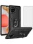 Samsung Galaxy M12 Kılıf Armor Tank Holder Hard Shockproof + Ekran Koruyucu 1