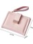 Yeaın Cüzdan Kart Tutucu Yüksek Kaliteli Pvc Kumaş Kentsel Sade Stil, Pembe (Yurt Dışından) 3