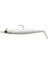 Sandeel V2 15,5cm 46GR 2+1 Silikon Yem Renk : White Pearl Silver 1