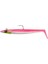 Sandeel V2 14CM 33GR 2+1 Silikon Yem Renk : Pink Pearl Silver 1