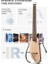 Hush-I Pro Elektro Akustik Gitar (Natural Ladin) 5
