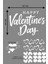 Happy Valentine's Day Sevgililer Günü Sticker Kalp, Love, I Love You Cam, Duvar Sticker Etiket Seti 2