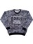 Erkek Çocuk Brave Yazılı Kamuflaj Desenli Gri Renk Sweatshirt 2